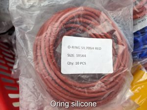 Oring silicone mau do