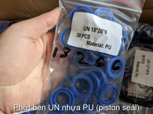 Phốt ben 15x25x6 UN nhựa PU