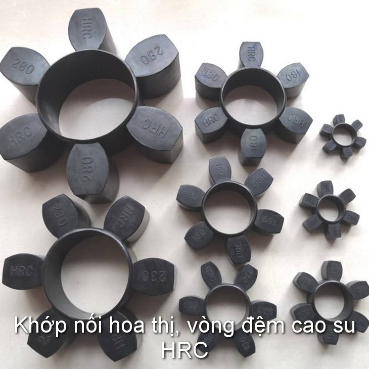 Khớp nối cao su, vòng đệm giảm chấn HRC