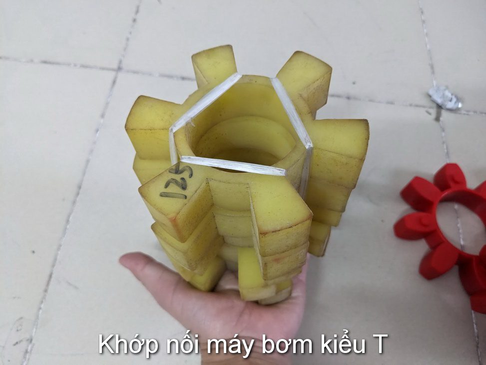 Khớp nối hoa thị, vòng đệm nhựa kiểu T